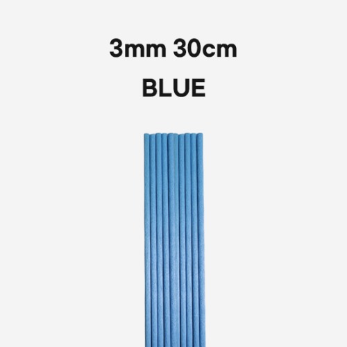 블루섬유스틱3mm30cm